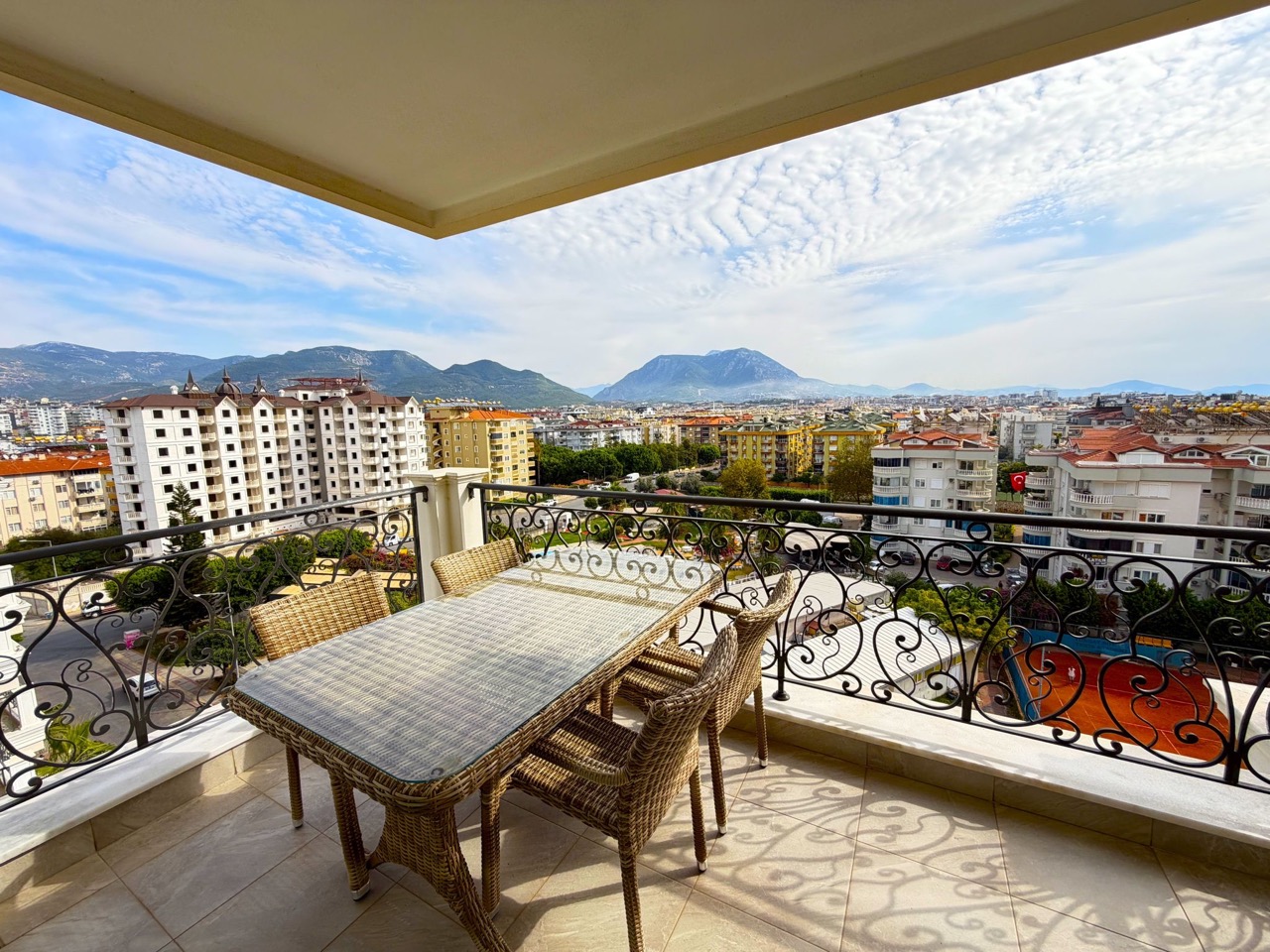 Апартаменты 3+1 в элитном комплексе в 200м от моря, центр Аланьи - Фото 29