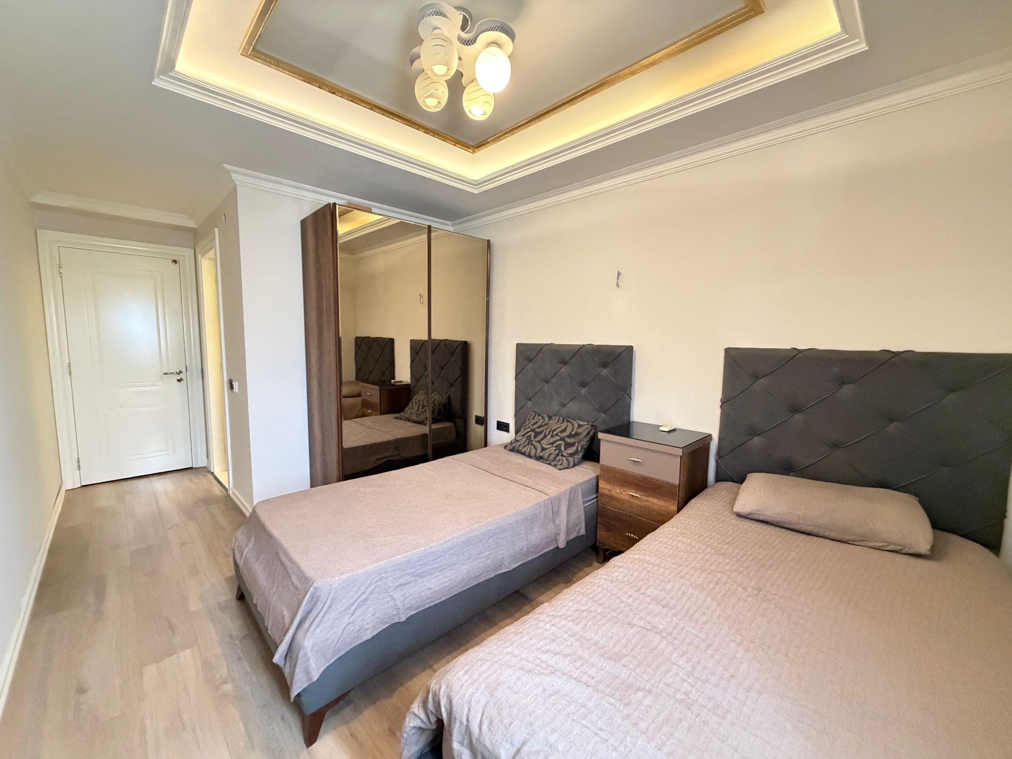 Апартаменты 3+1 в элитном комплексе в 200м от моря, центр Аланьи - Фото 28