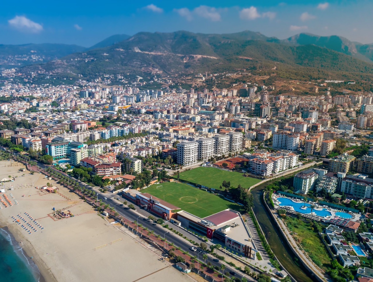 Апартаменты 3+1 в элитном комплексе в 200м от моря, центр Аланьи - Фото 4