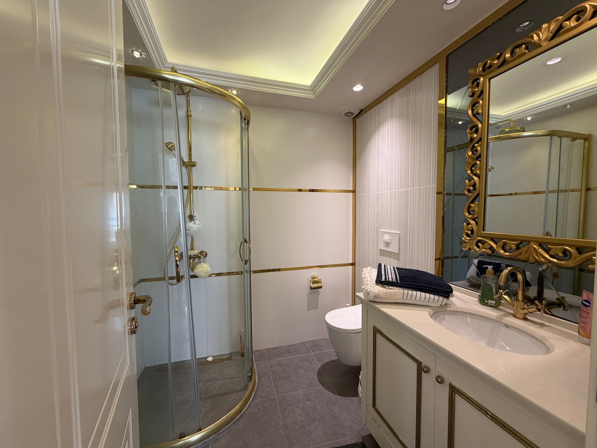 Апартаменты 3+1 в элитном комплексе в 200м от моря, центр Аланьи - Фото 26