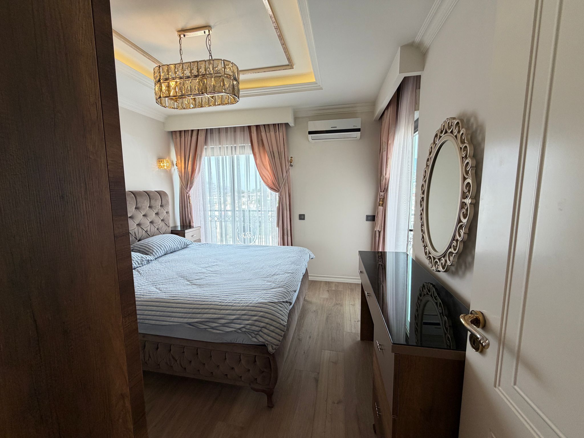 Апартаменты 3+1 в элитном комплексе в 200м от моря, центр Аланьи - Фото 21