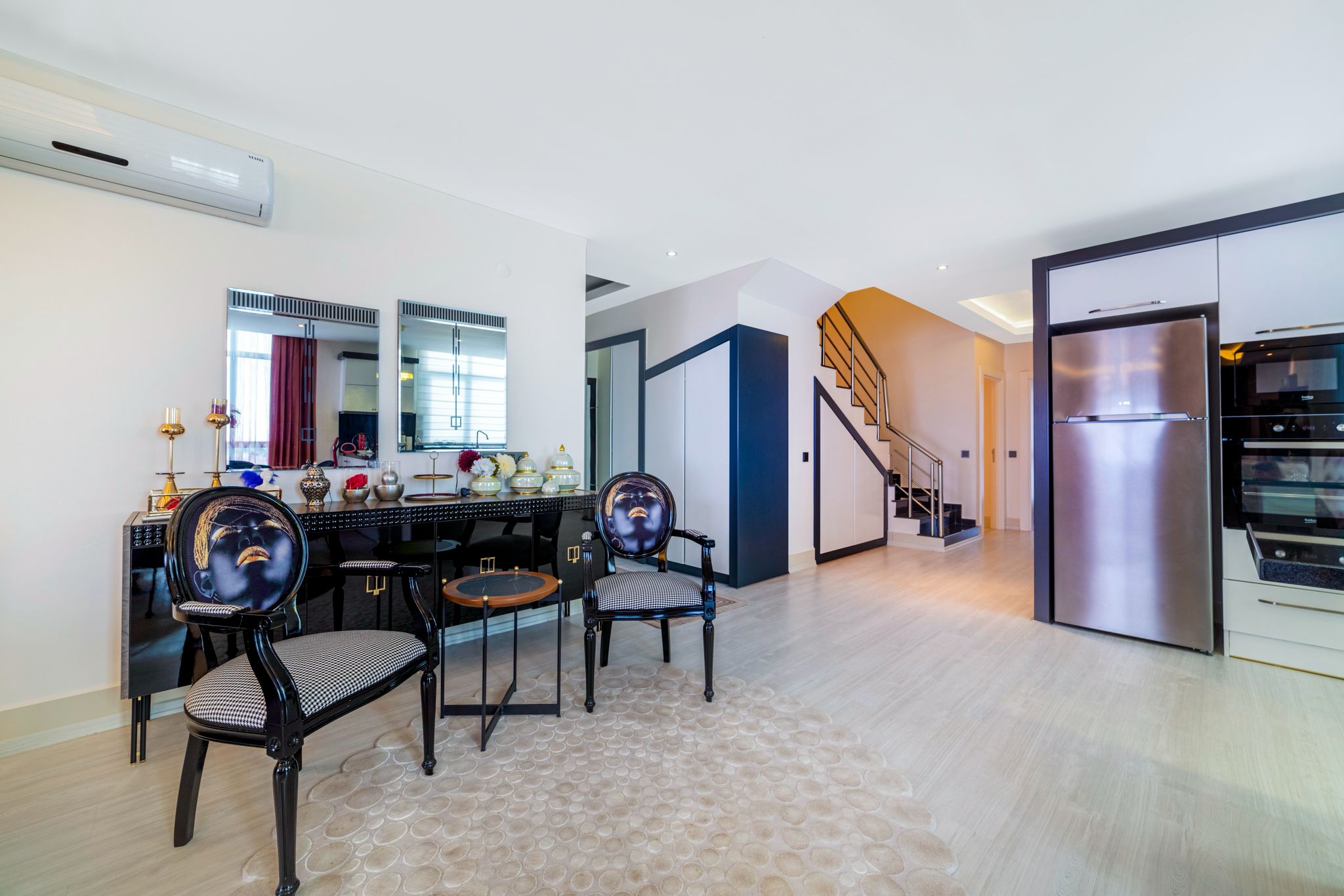 Двухуровневые апартаменты 3+1 в Тосмуре — 201 м² с видом на море, 250 м до пляжа - Фото 12