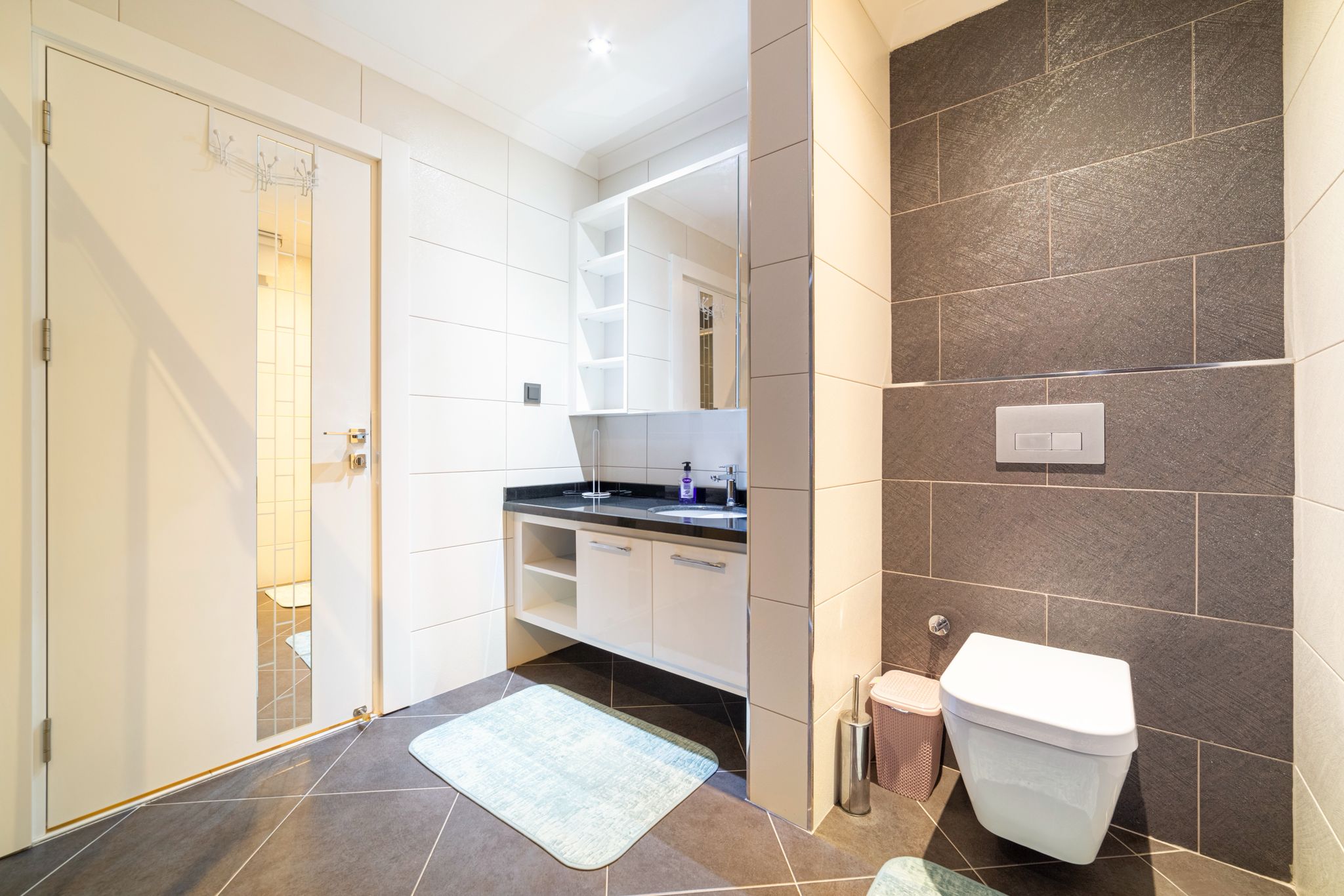 Двухуровневые апартаменты 3+1 в Тосмуре — 201 м² с видом на море, 250 м до пляжа - Фото 35