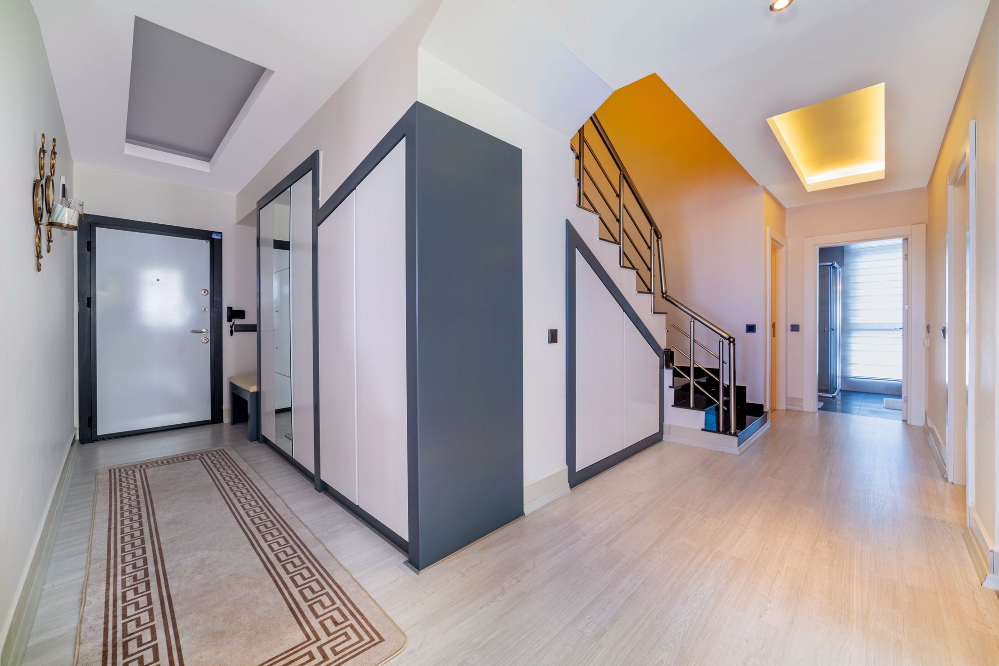 Двухуровневые апартаменты 3+1 в Тосмуре — 201 м² с видом на море, 250 м до пляжа - Фото 31