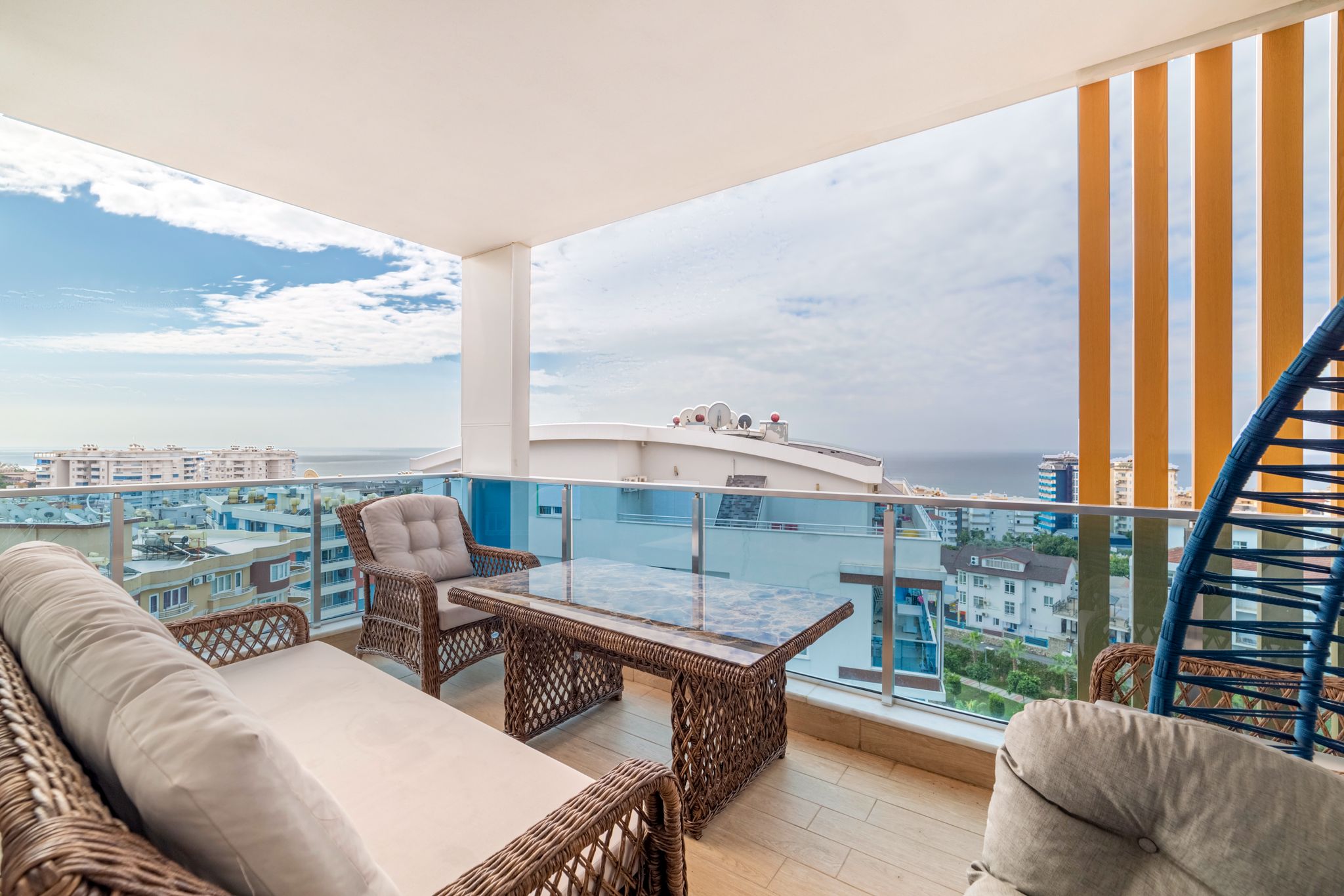 Двухуровневые апартаменты 3+1 в Тосмуре — 201 м² с видом на море, 250 м до пляжа - Фото 37