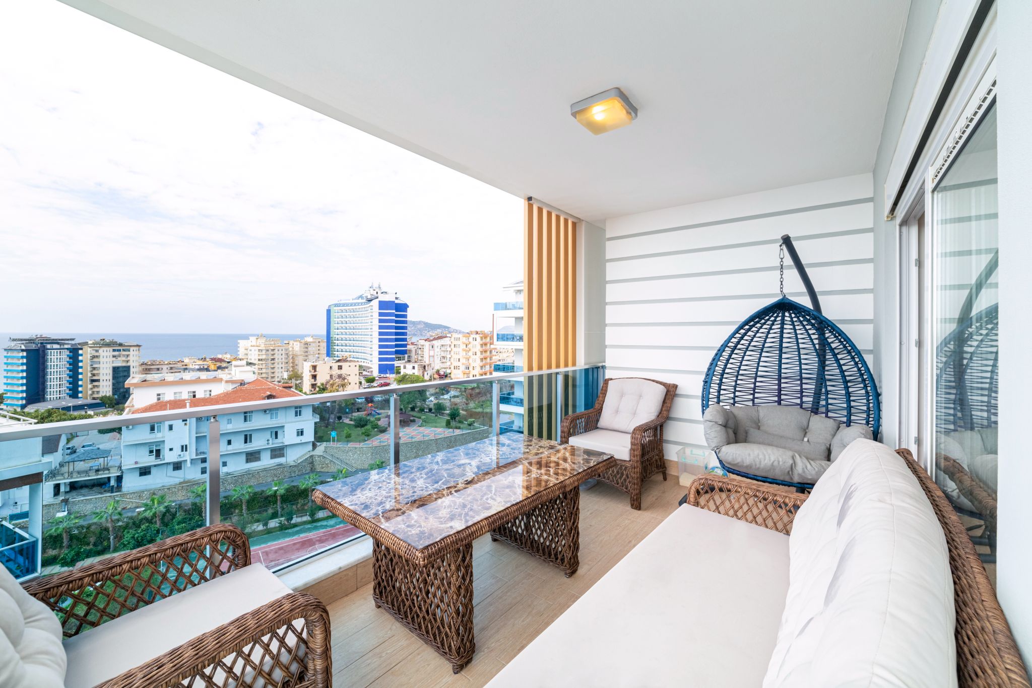 Двухуровневые апартаменты 3+1 в Тосмуре — 201 м² с видом на море, 250 м до пляжа - Фото 38