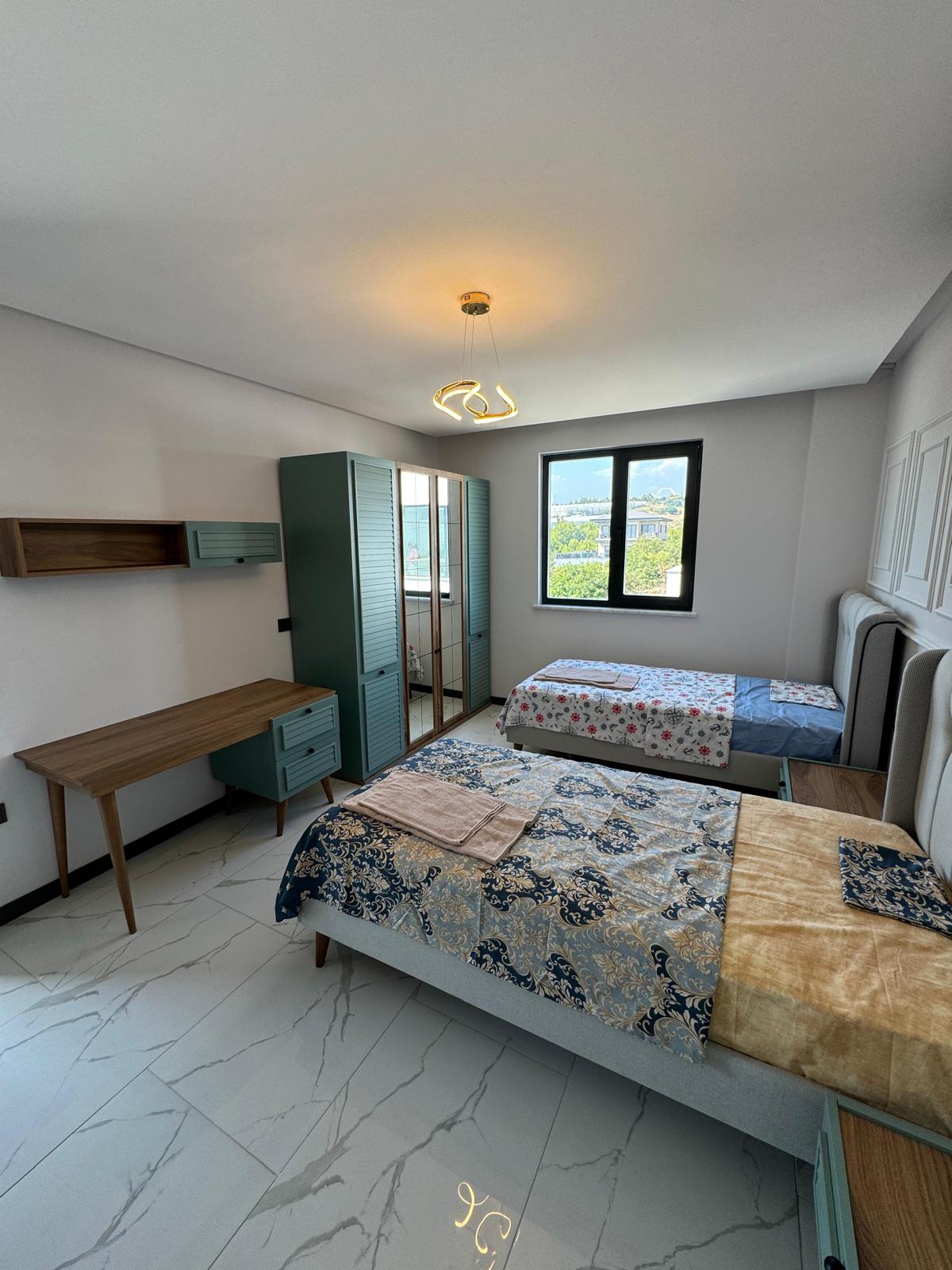 Двухуровневая вилла 3+1 в районе Инжекум с видом на море и приватной территорией - Фото 20