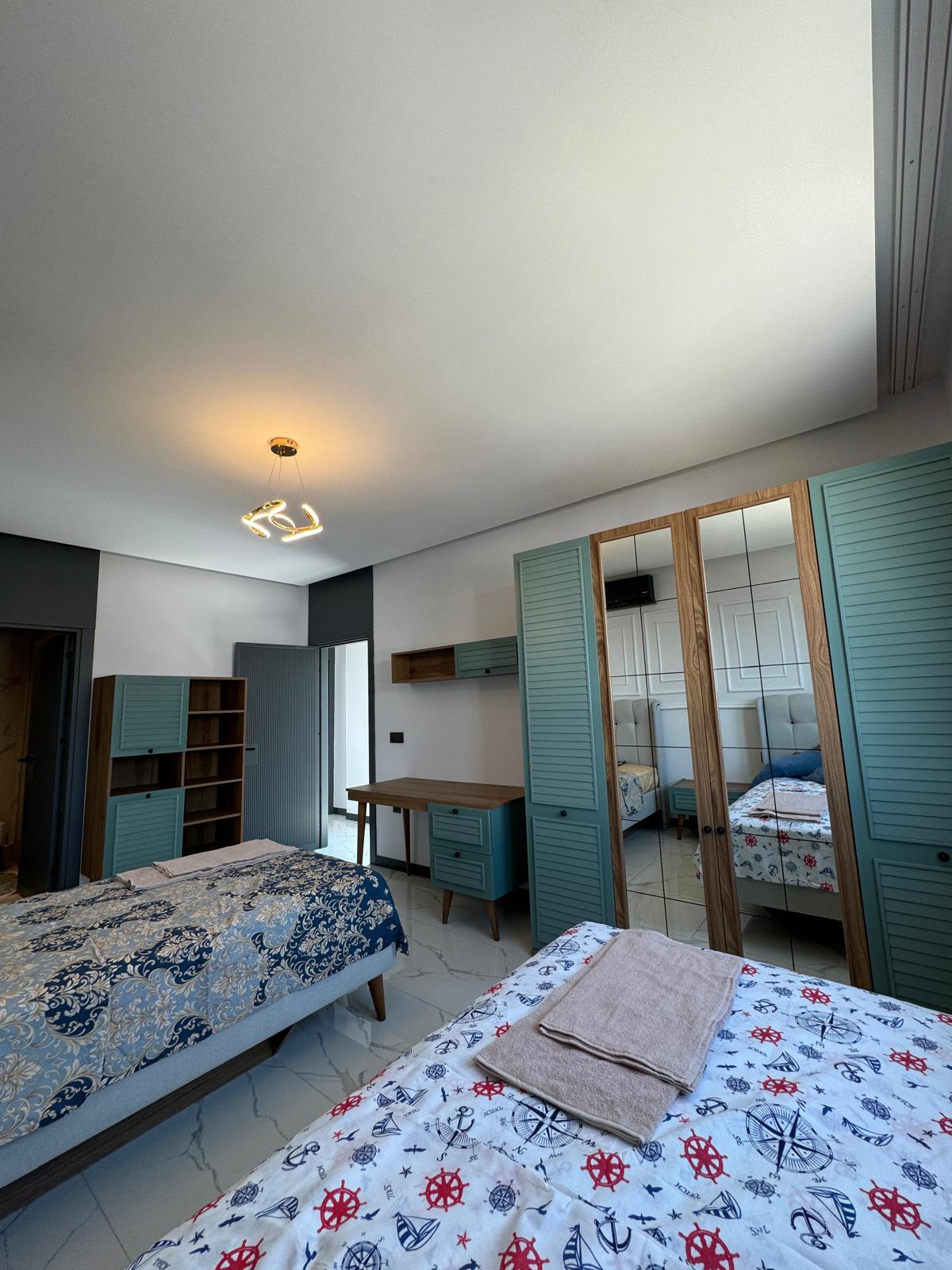 Двухуровневая вилла 3+1 в районе Инжекум с видом на море и приватной территорией - Фото 19