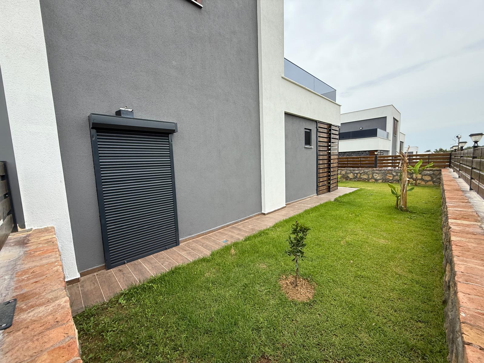 Двухуровневая вилла 3+1 в районе Инжекум с видом на море и приватной территорией - Фото 6