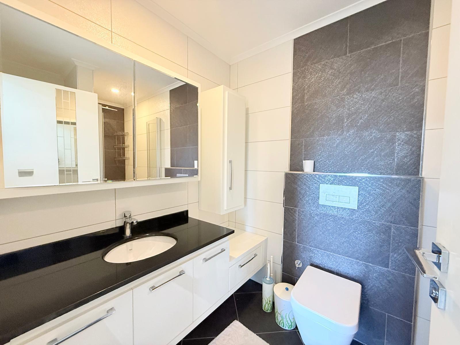 Меблированные апартаменты 2+1 в районе Тосмур — 110 м², 250 м до моря - Фото 21