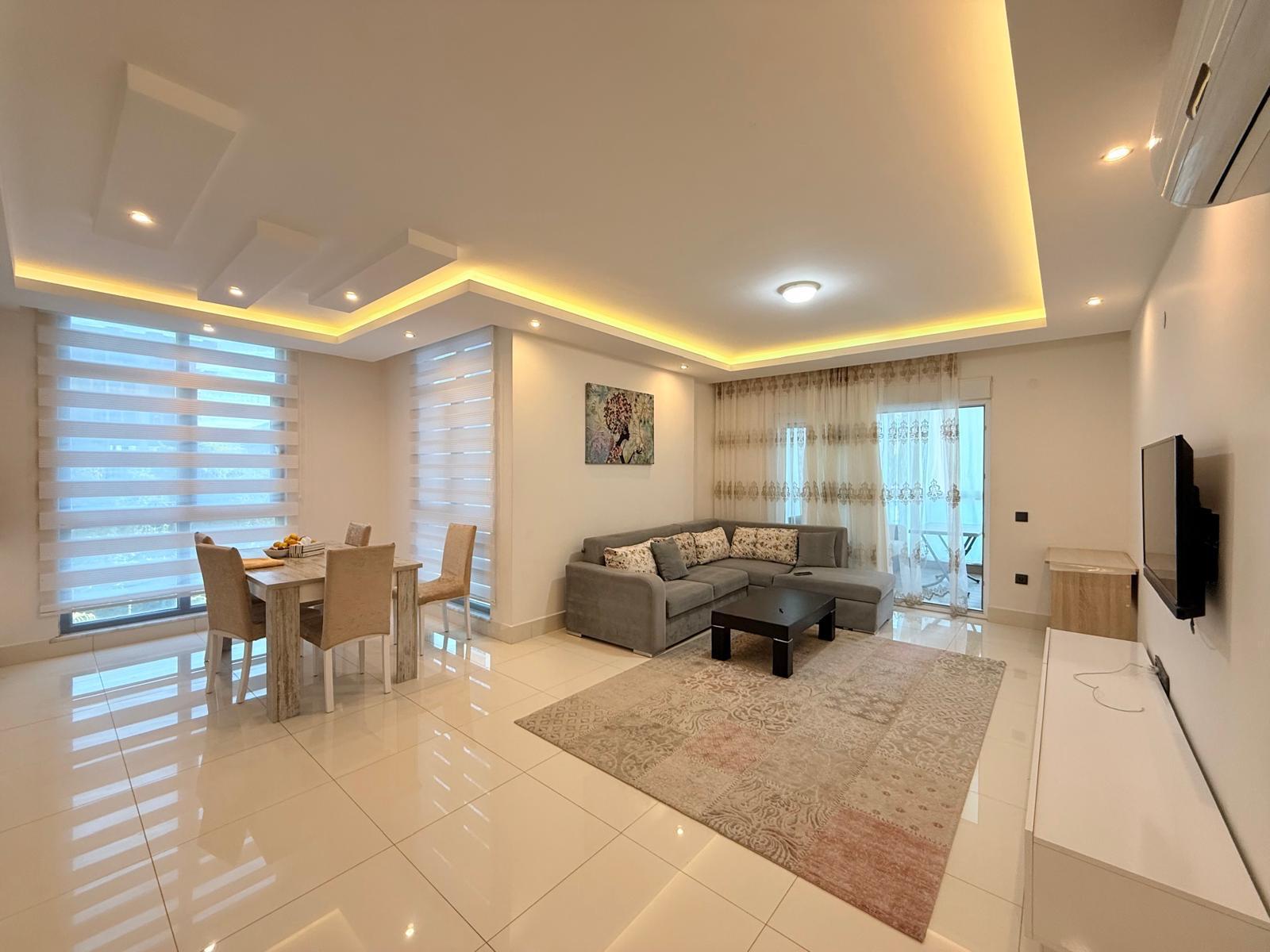 Меблированные апартаменты 2+1 в районе Тосмур — 110 м², 250 м до моря - Фото 10