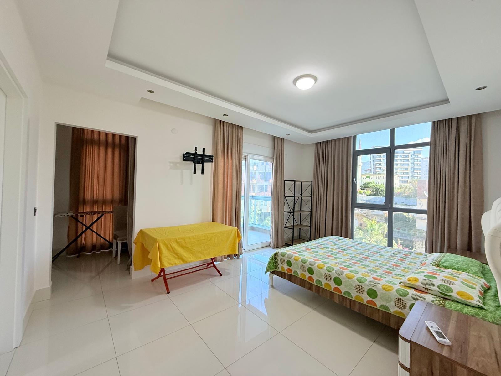 Меблированные апартаменты 2+1 в районе Тосмур — 110 м², 250 м до моря - Фото 13