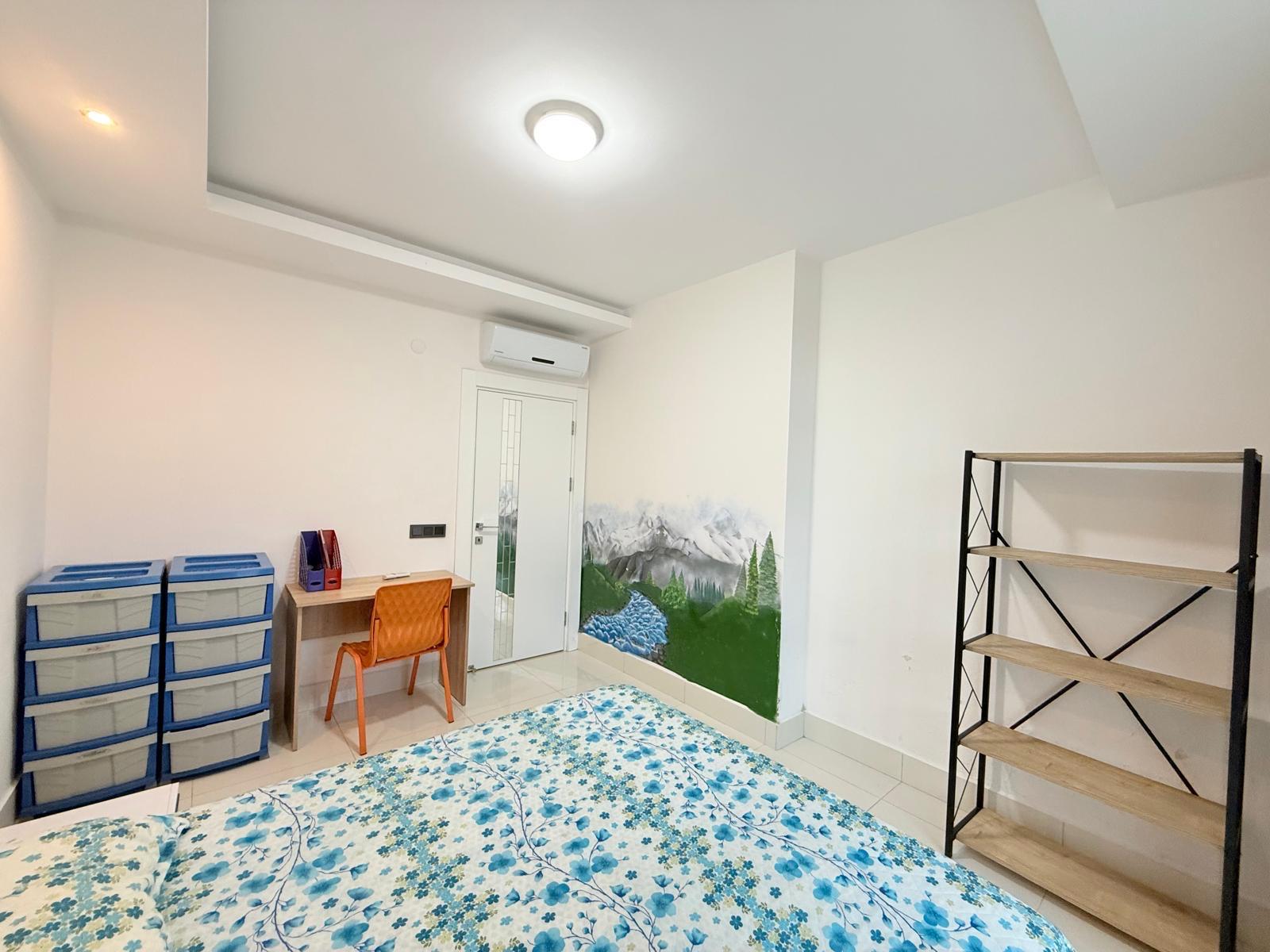 Меблированные апартаменты 2+1 в районе Тосмур — 110 м², 250 м до моря - Фото 16