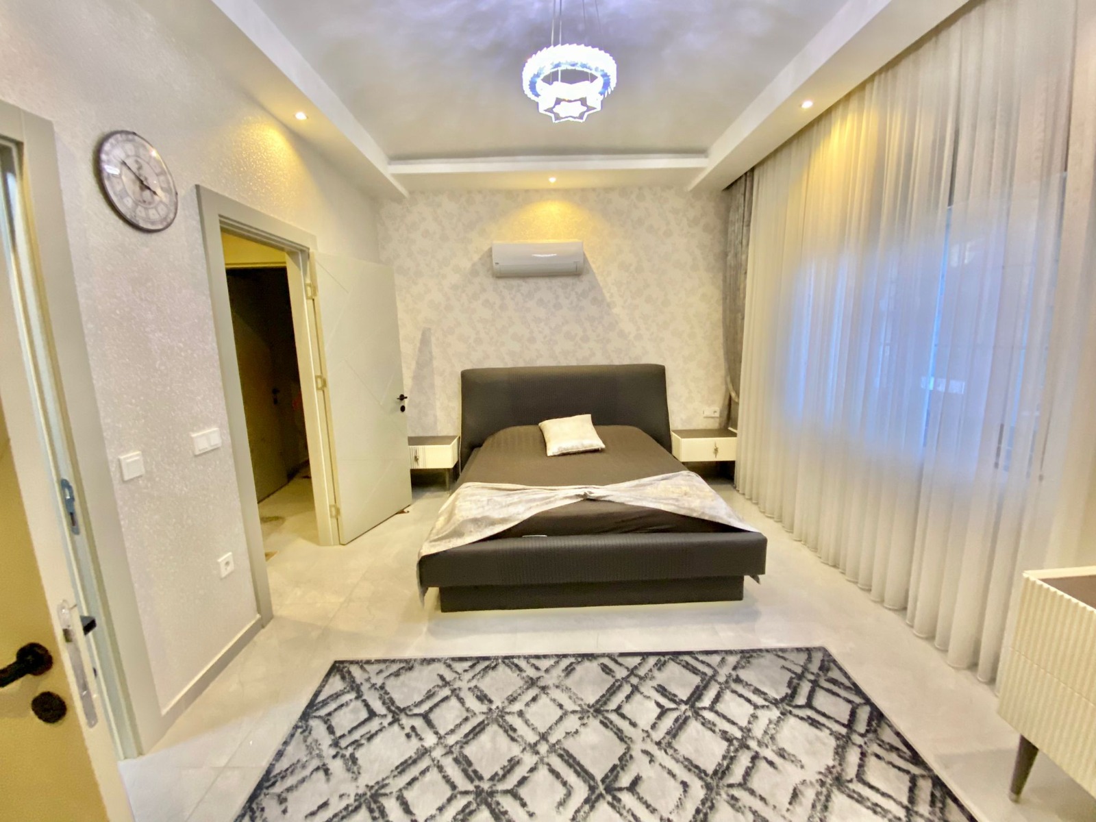 Меблированные апартаменты 4+1 в Оба — 170 м² в современном комплексе - Фото 9