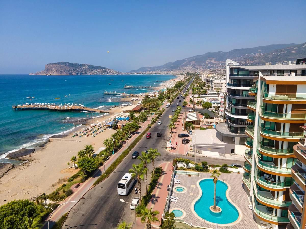 Меблированные апартаменты 3+1 в Оба, Алания — 155 м², на первой береговой линии с видом на море  - Фото 3