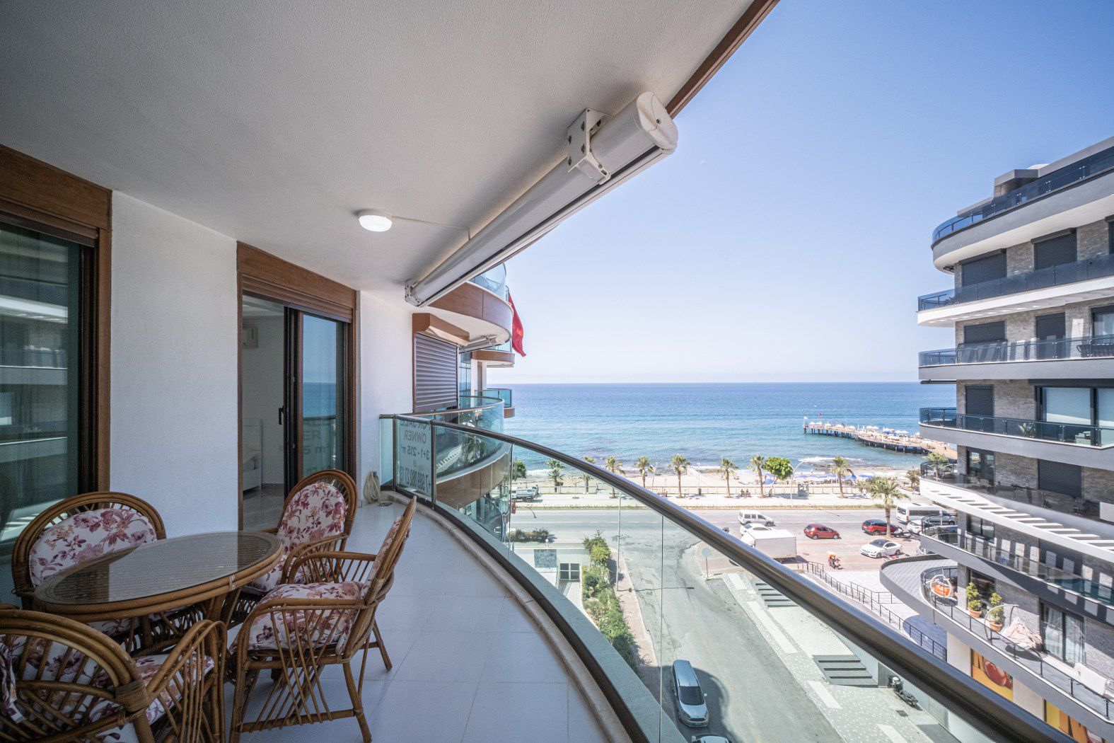 Меблированные апартаменты 3+1 в Оба, Алания — 155 м², на первой береговой линии с видом на море  - Фото 24