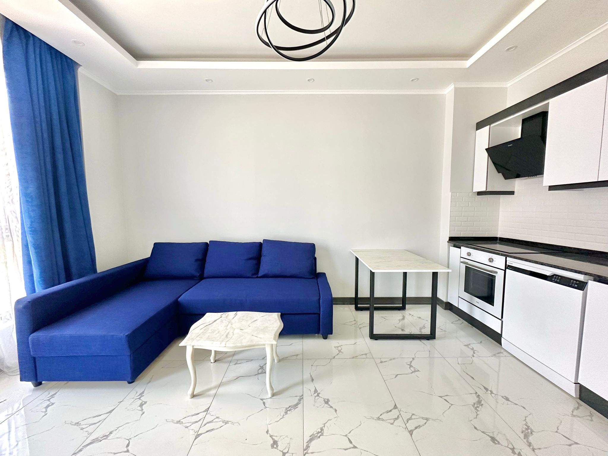 Меблированная квартира 1+1 в районе Клеопатра в Аланье, 700 м до пляжа - Фото 4