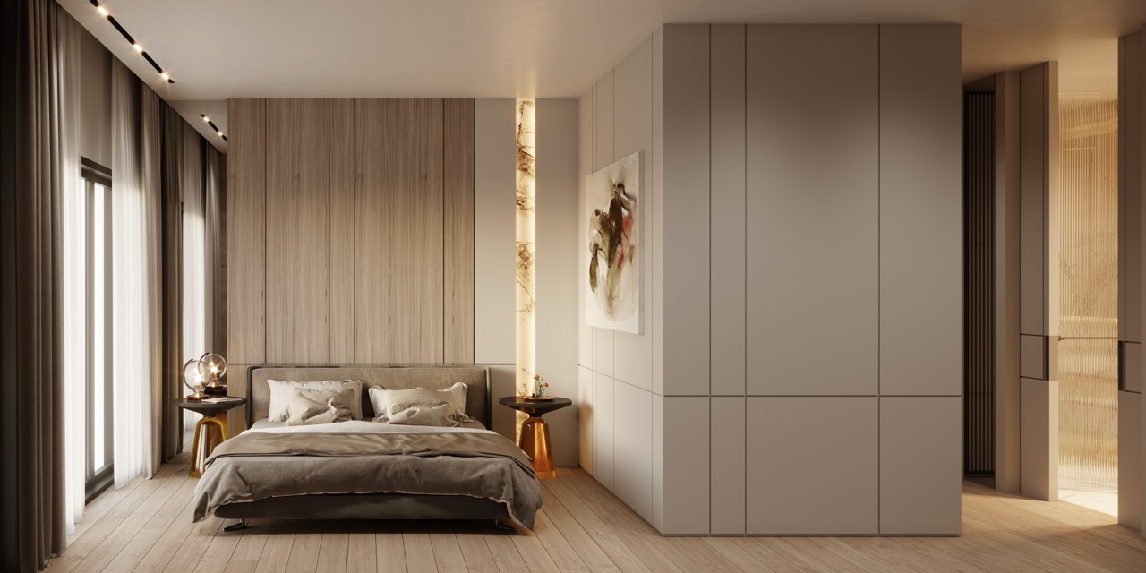 Апартаменты в Стамбуле с инфраструктурой и природным окружением в районе Левент - Фото 43