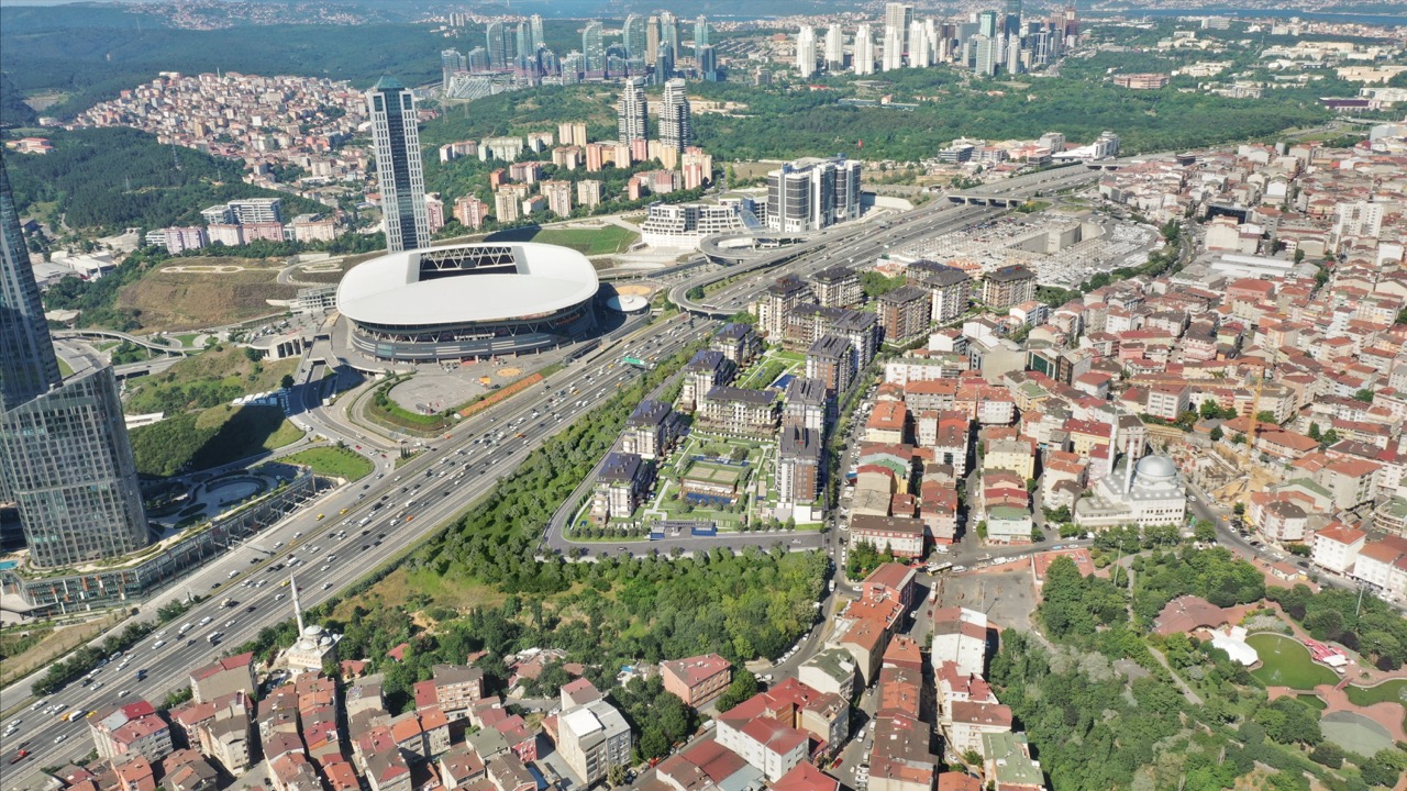 Апартаменты в Стамбуле с инфраструктурой и природным окружением в районе Левент - Фото 11