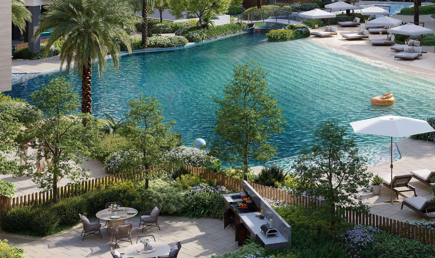 Belgravia Gardens — жилой комплекс с лагунными зонами и зелёной территорией - Фото 4