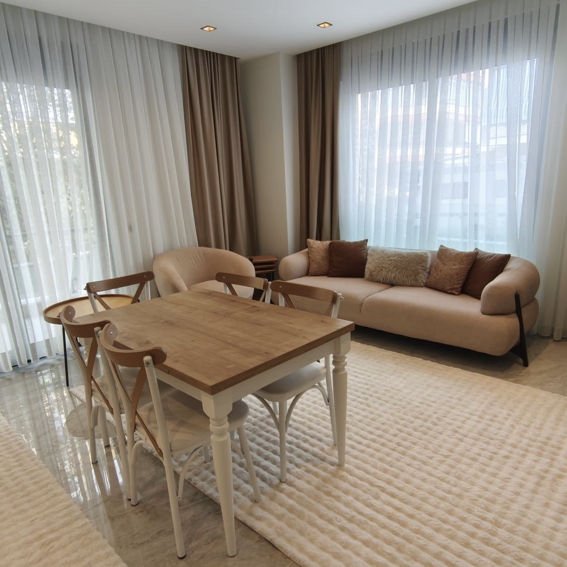 Трёхкомнатная квартира в центре Аланьи в 120 м от моря - Фото 31