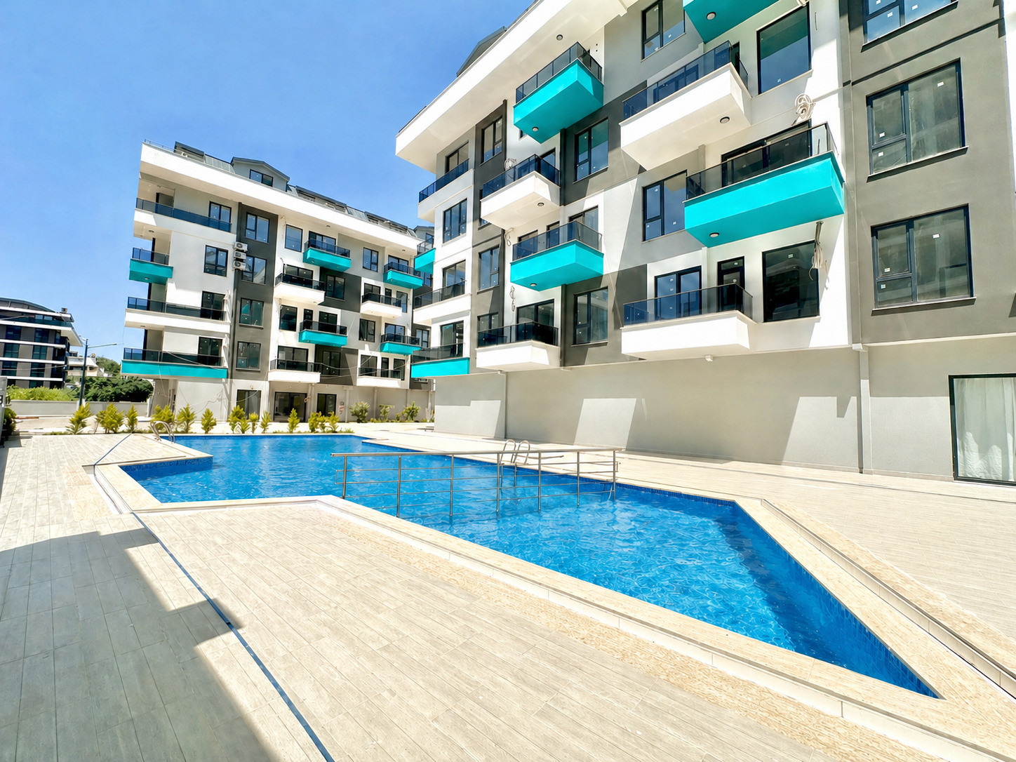 Меблированная квартира 1+1 в районе Клеопатра в Аланье, 700 м до пляжа