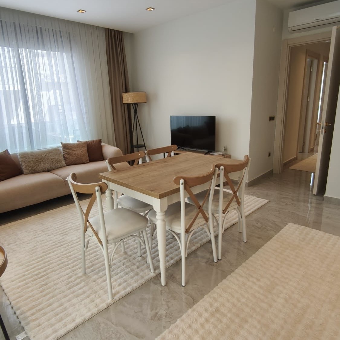 Трёхкомнатная квартира в центре Аланьи в 120 м от моря - Фото 29