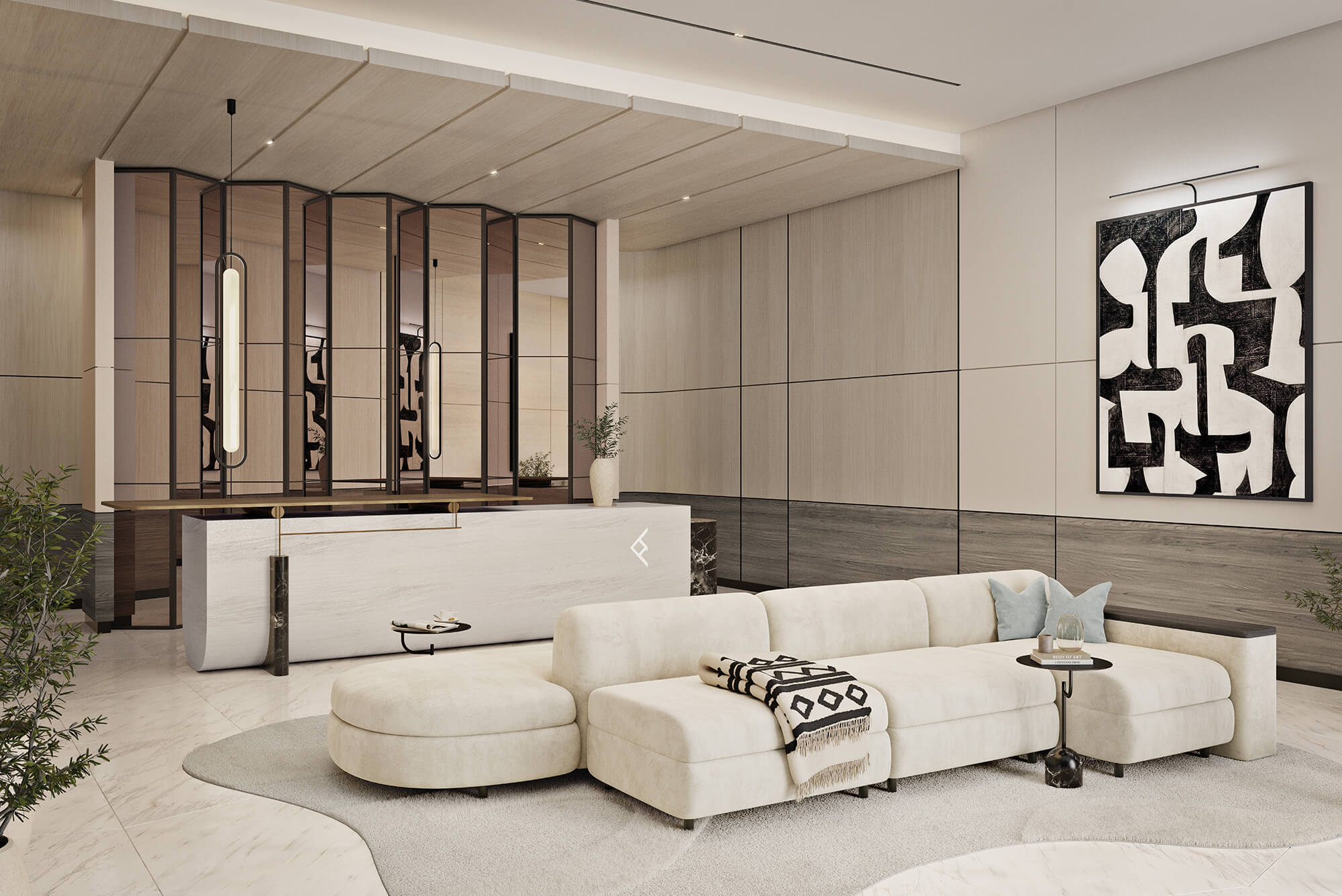 One River Point — жилой комплекс у Dubai Canal с видами на Burj Khalifa и центр города - Фото 13