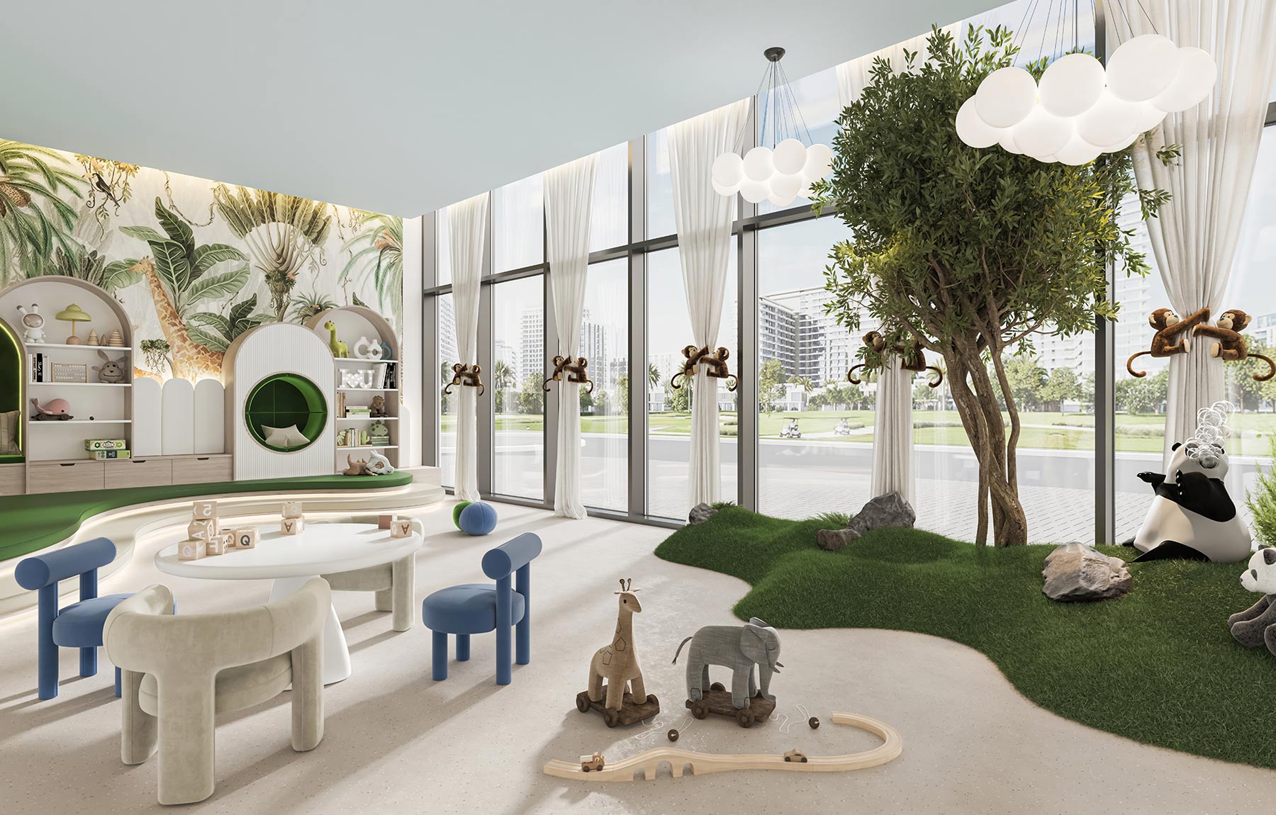 Belgravia Gardens — жилой комплекс с лагунными зонами и зелёной территорией - Фото 9