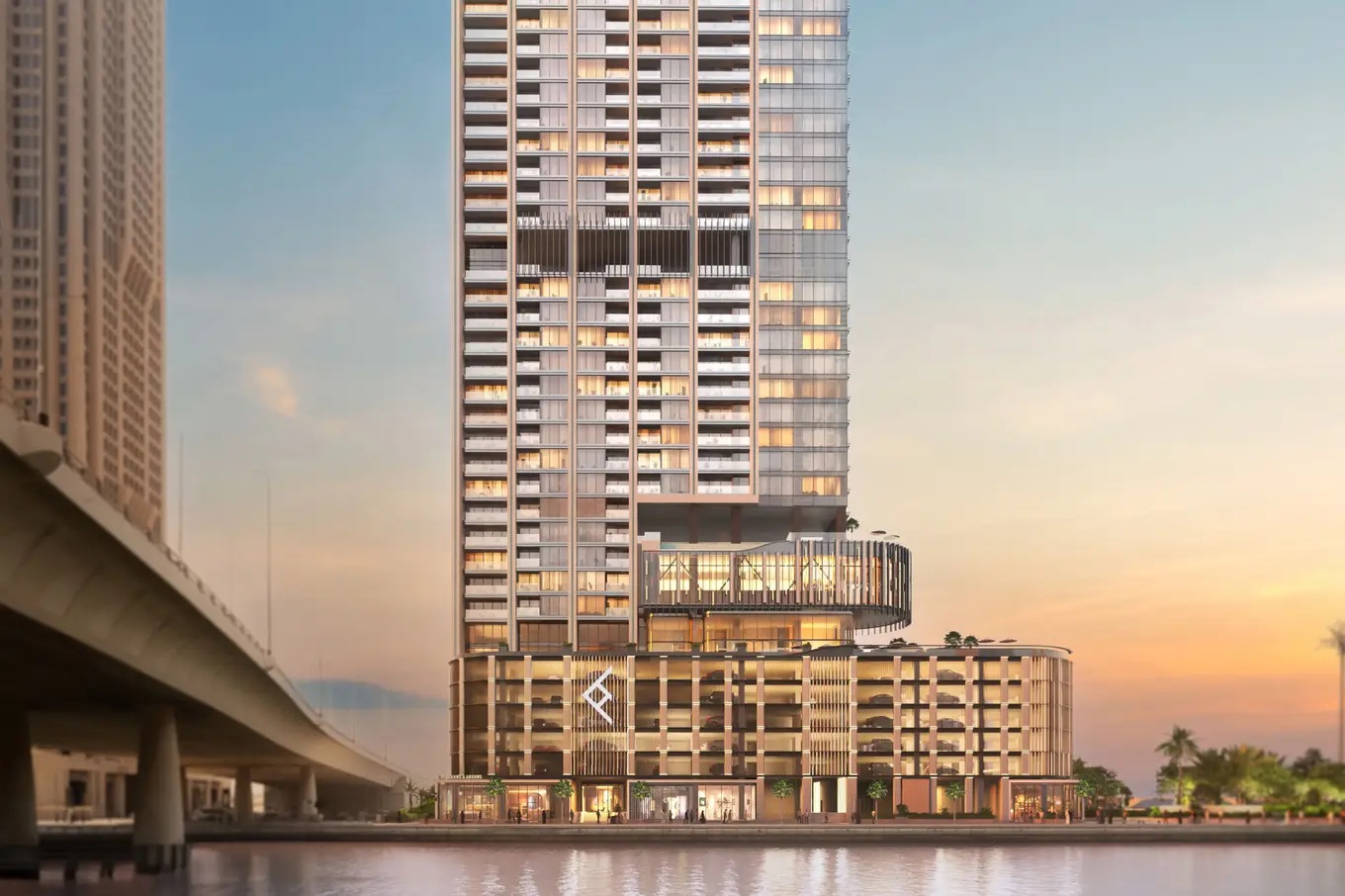 One River Point — жилой комплекс у Dubai Canal с видами на Burj Khalifa и центр города - Фото 5