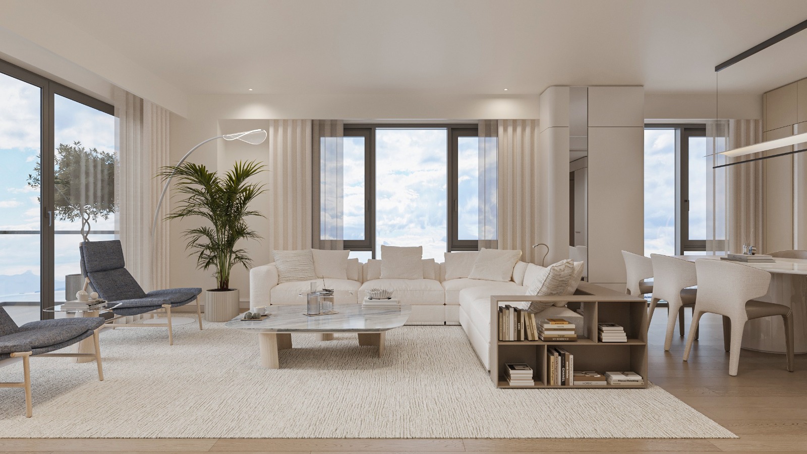 Квартиры на первой береговой линии в Стамбуле с видом на море и острова - Фото 36