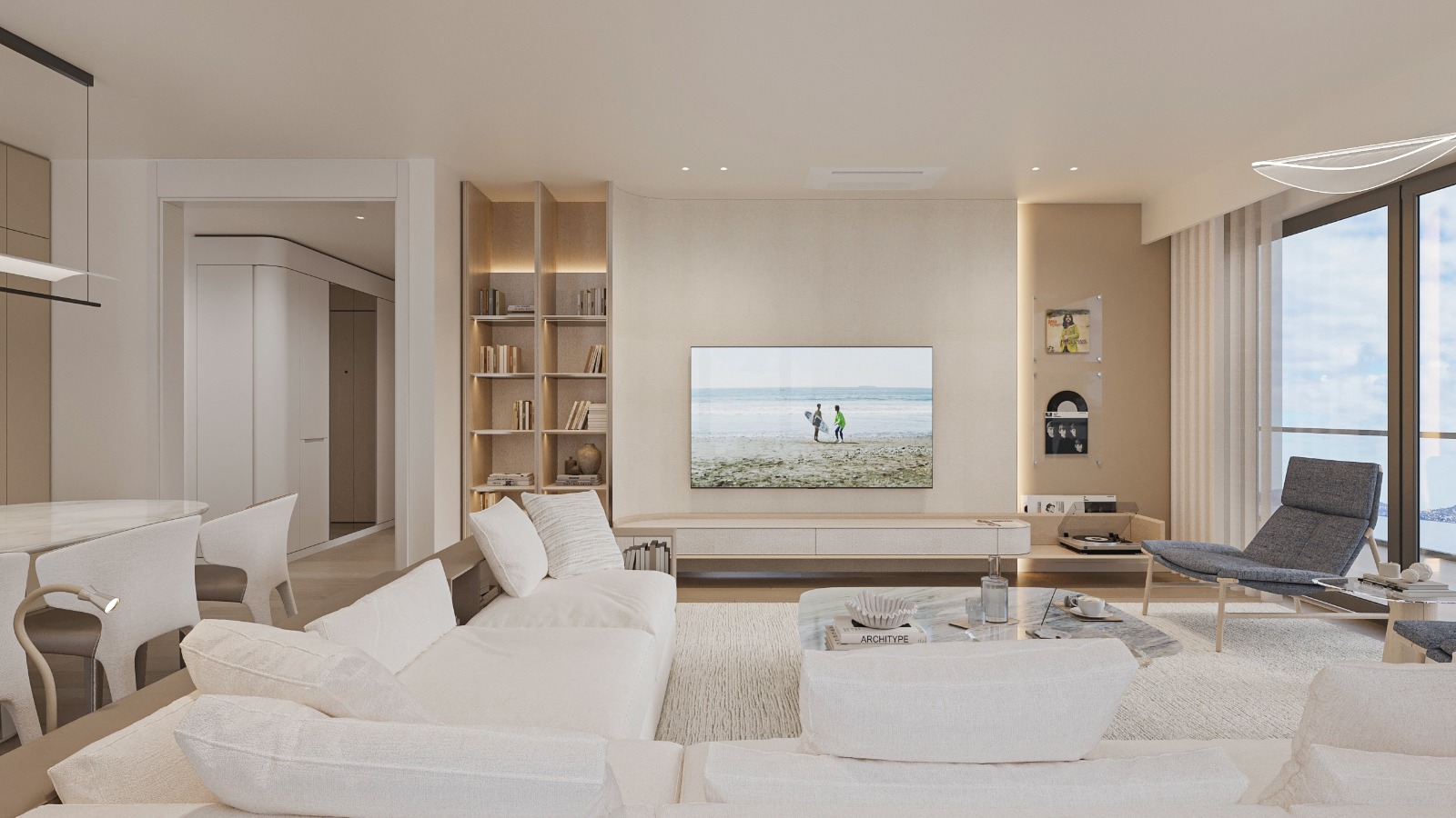 Квартиры на первой береговой линии в Стамбуле с видом на море и острова - Фото 35