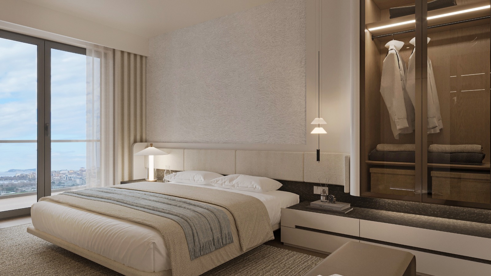 Квартиры на первой береговой линии в Стамбуле с видом на море и острова - Фото 48