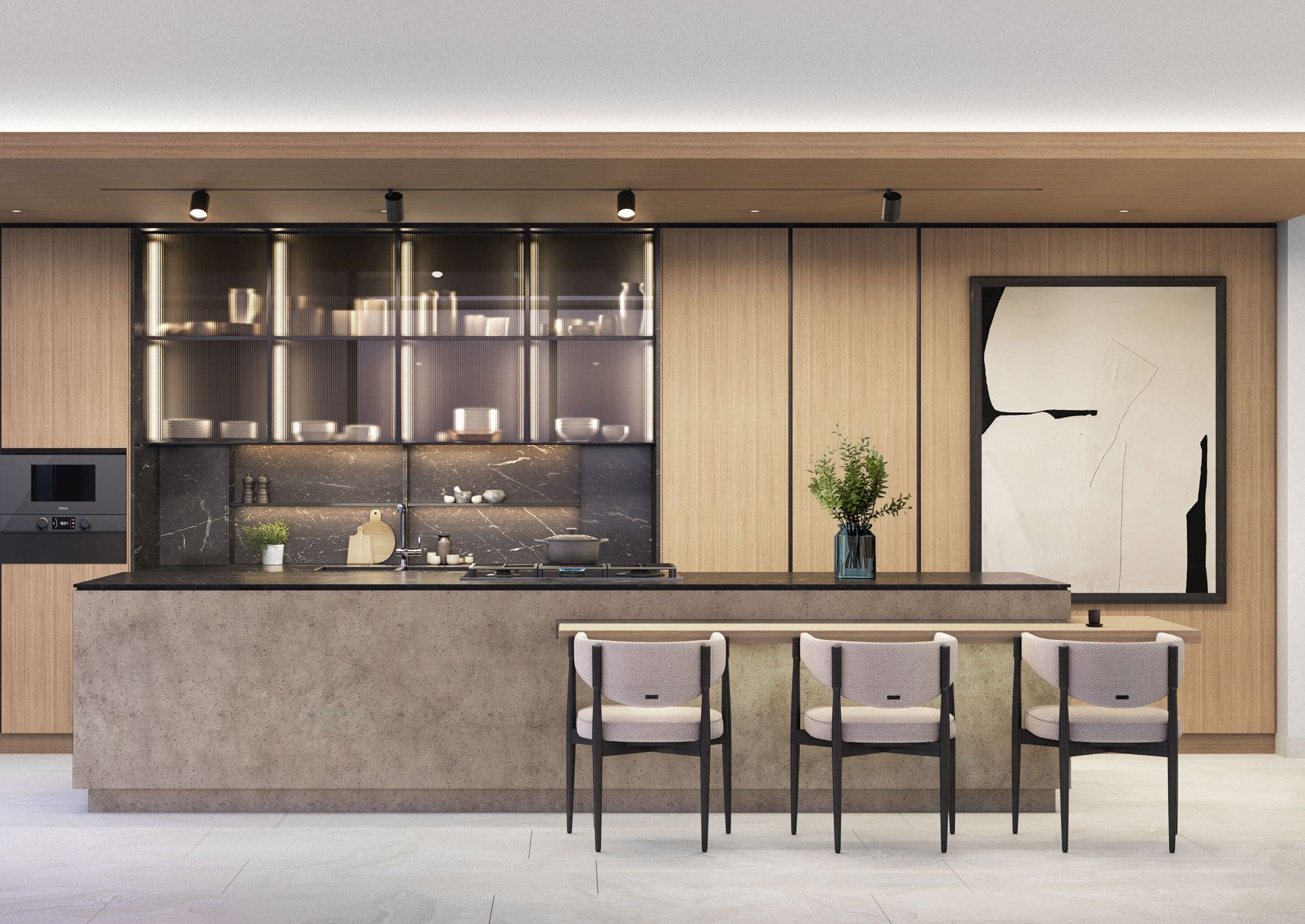 One River Point — жилой комплекс у Dubai Canal с видами на Burj Khalifa и центр города - Фото 17