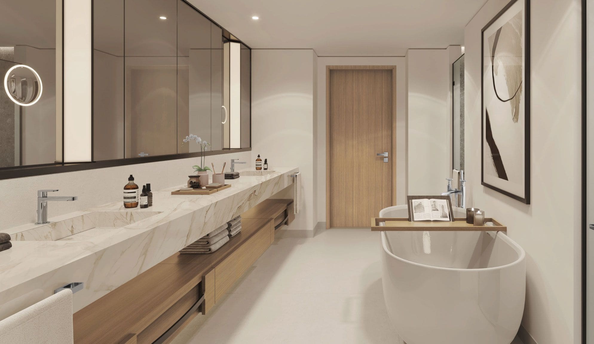 One River Point — жилой комплекс у Dubai Canal с видами на Burj Khalifa и центр города - Фото 18