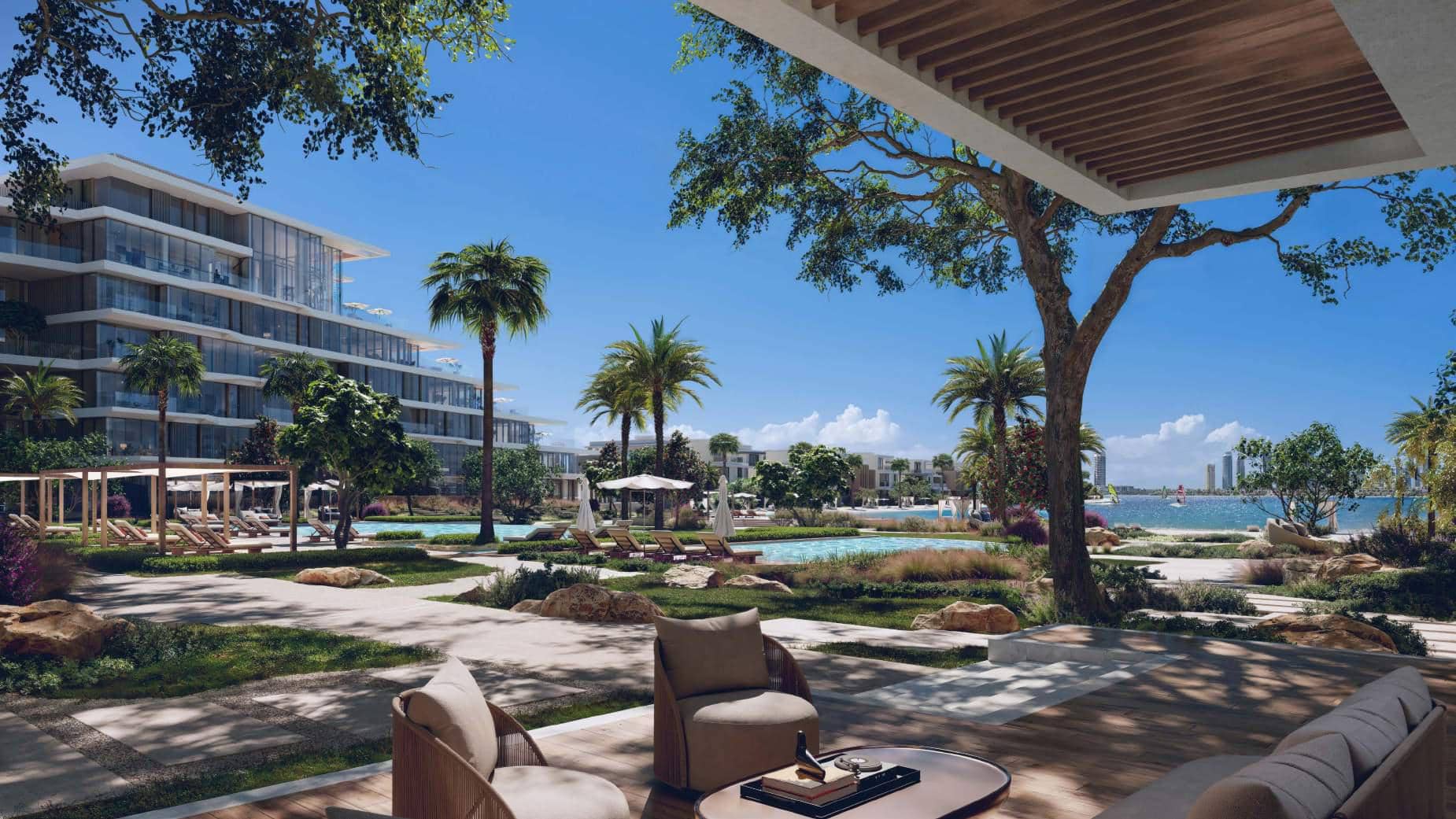 Премиальные резиденции на первой линии у моря — Palm Central Private Residences - Фото 4