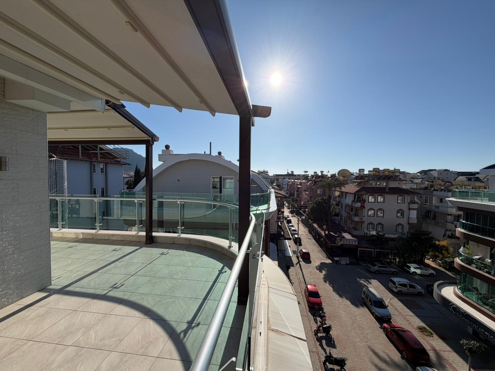 Просторный меблированный дуплекс 3+1 в Аланье, 350 м от пляжа Клеопатра - Фото 21