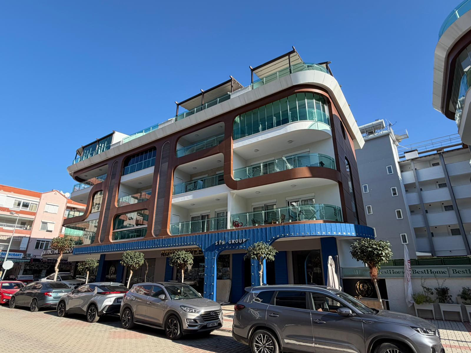 Просторный меблированный дуплекс 3+1 в Аланье, 350 м от пляжа Клеопатра - Фото 25