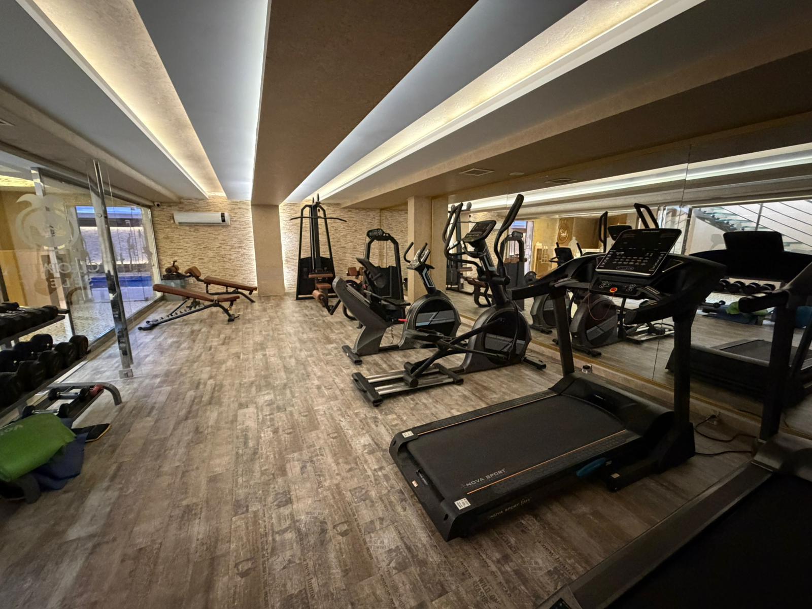 Просторный меблированный дуплекс 3+1 в Аланье, 350 м от пляжа Клеопатра - Фото 32