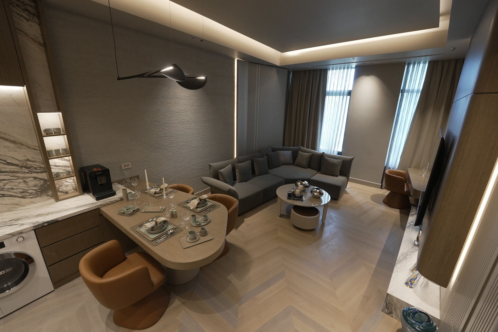 Квартиры в центре делового Стамбула в районе Левент рядом с метро - Фото 9