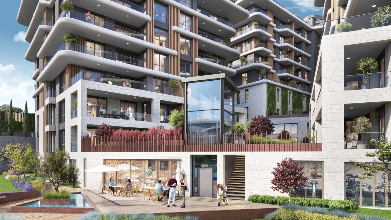 Малоэтажный премиальный жилой комплекс в районе Этилер рядом с Босфором - Фото 19