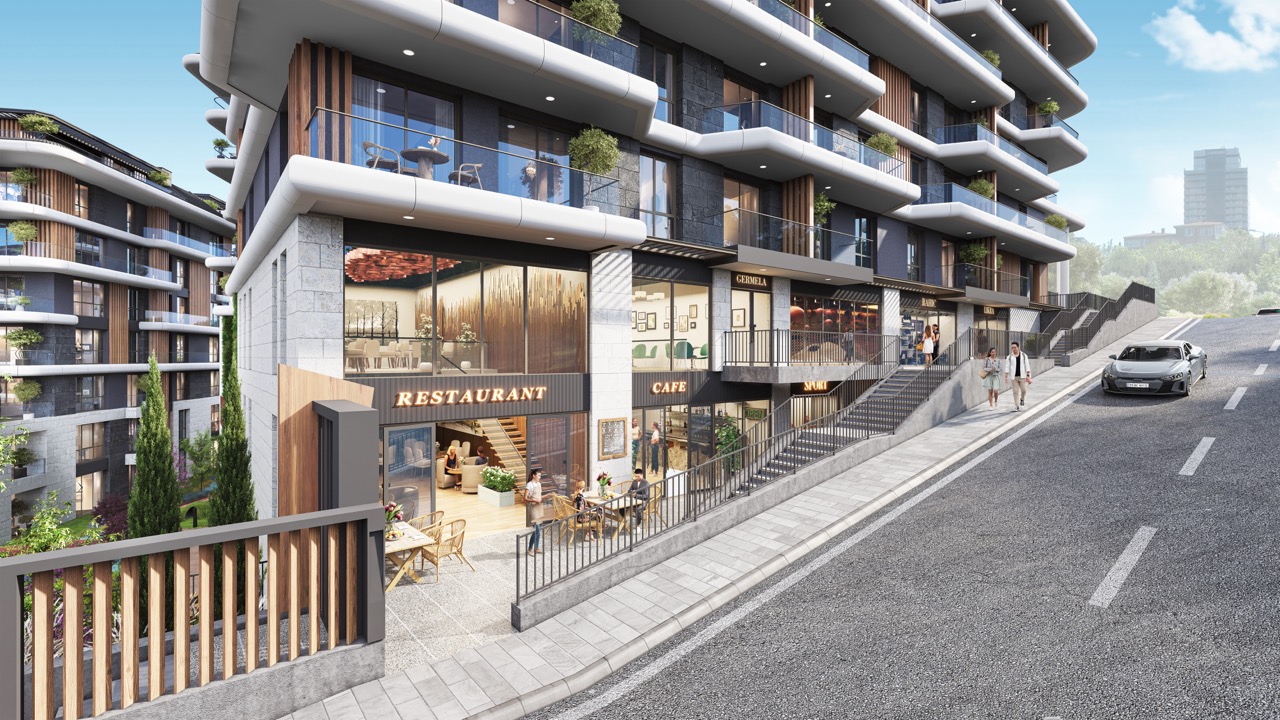 Малоэтажный премиальный жилой комплекс в районе Этилер рядом с Босфором - Фото 18