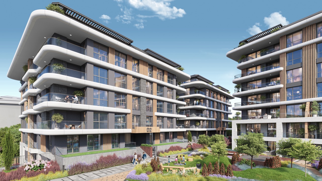 Малоэтажный премиальный жилой комплекс в районе Этилер рядом с Босфором - Фото 13