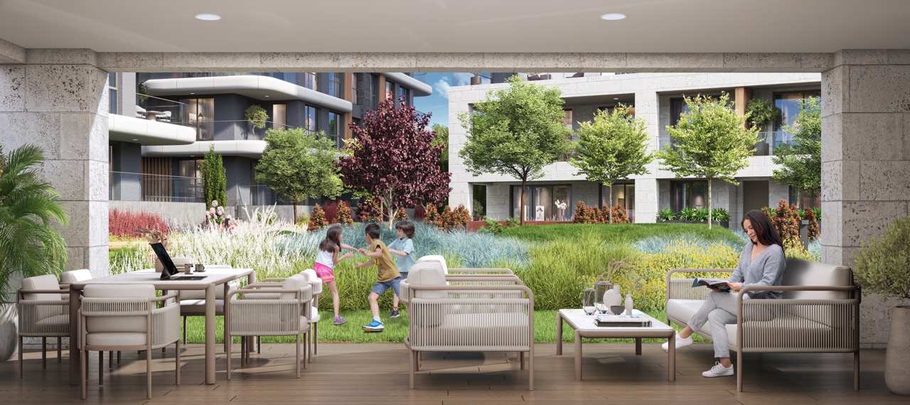 Малоэтажный премиальный жилой комплекс в районе Этилер рядом с Босфором - Фото 12