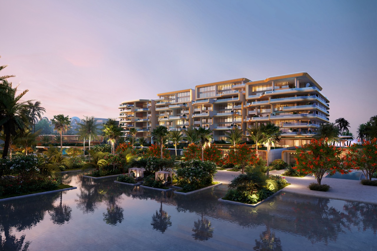 The Alba Residences — резиденции у моря на Palm Jumeirah с частным пляжем - Фото 2