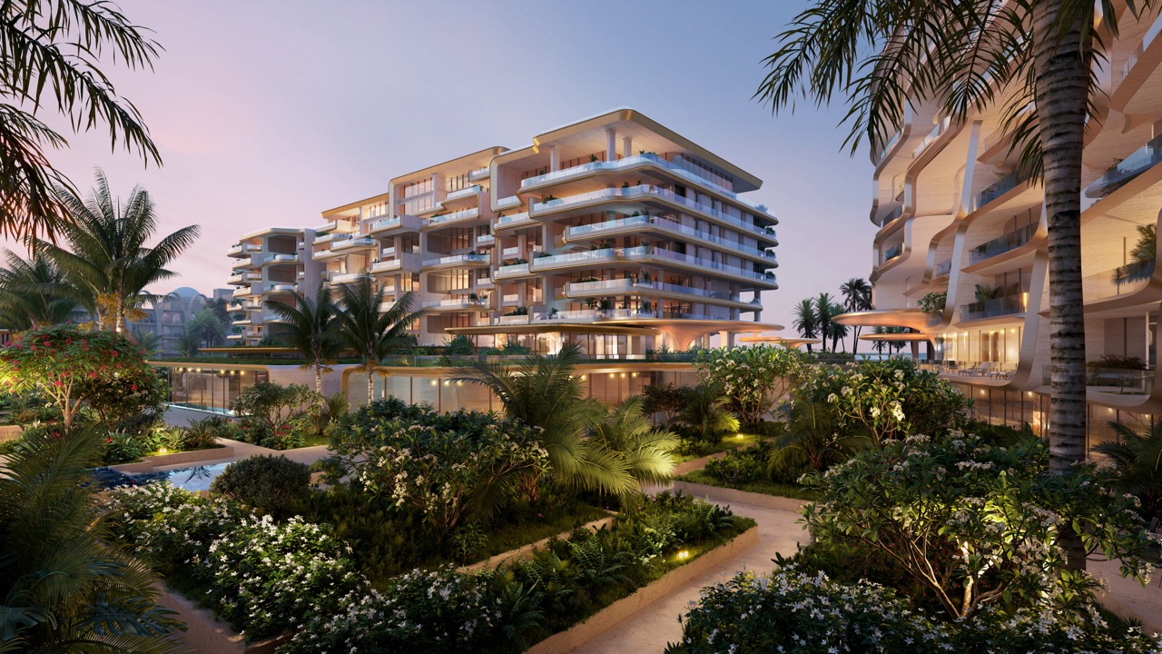 The Alba Residences — резиденции у моря на Palm Jumeirah с частным пляжем - Фото 3