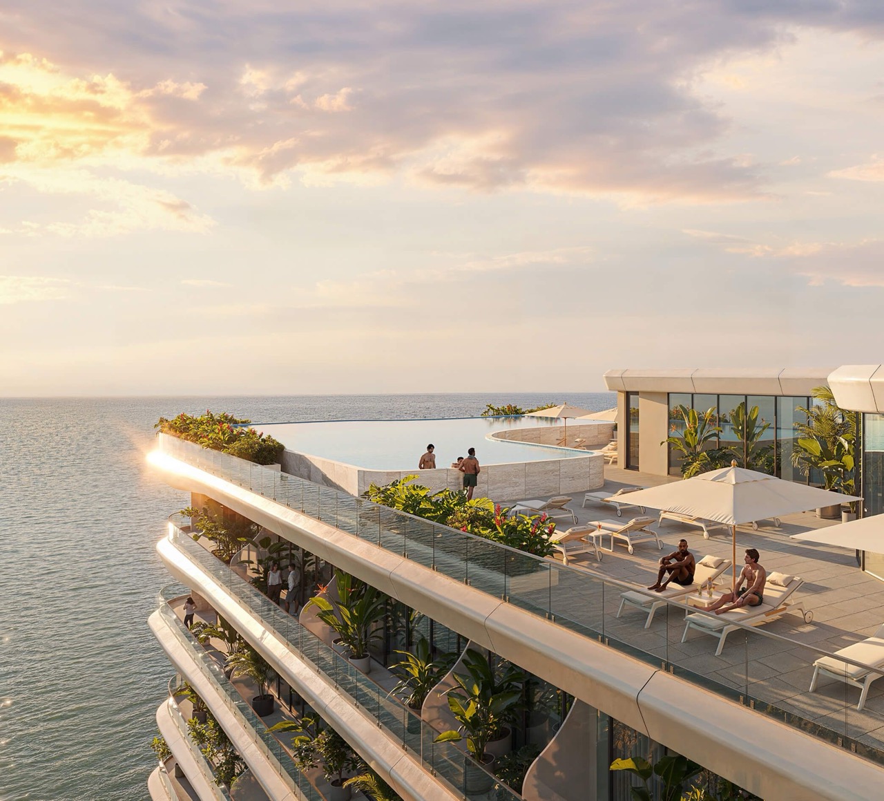 Резиденции на первой линии острова Al Marjan Island - Фото 6