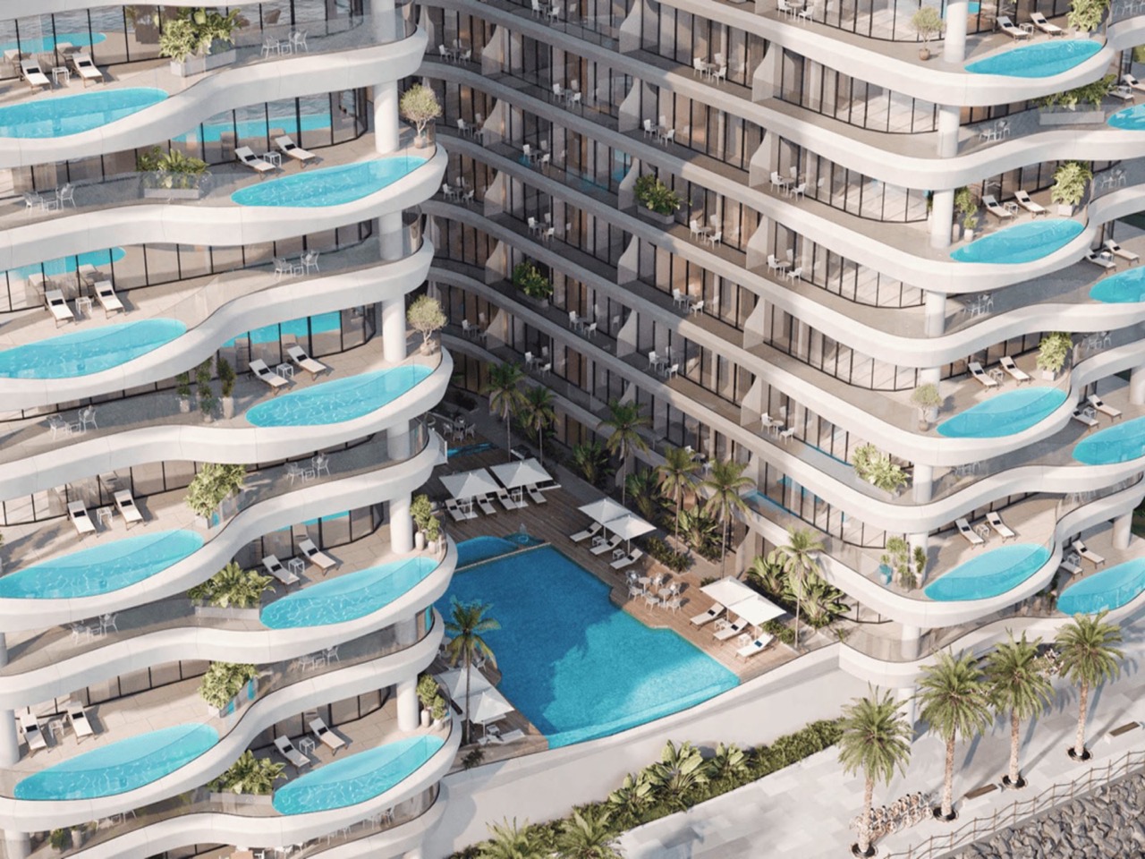 Резиденции на первой линии острова Al Marjan Island - Фото 3