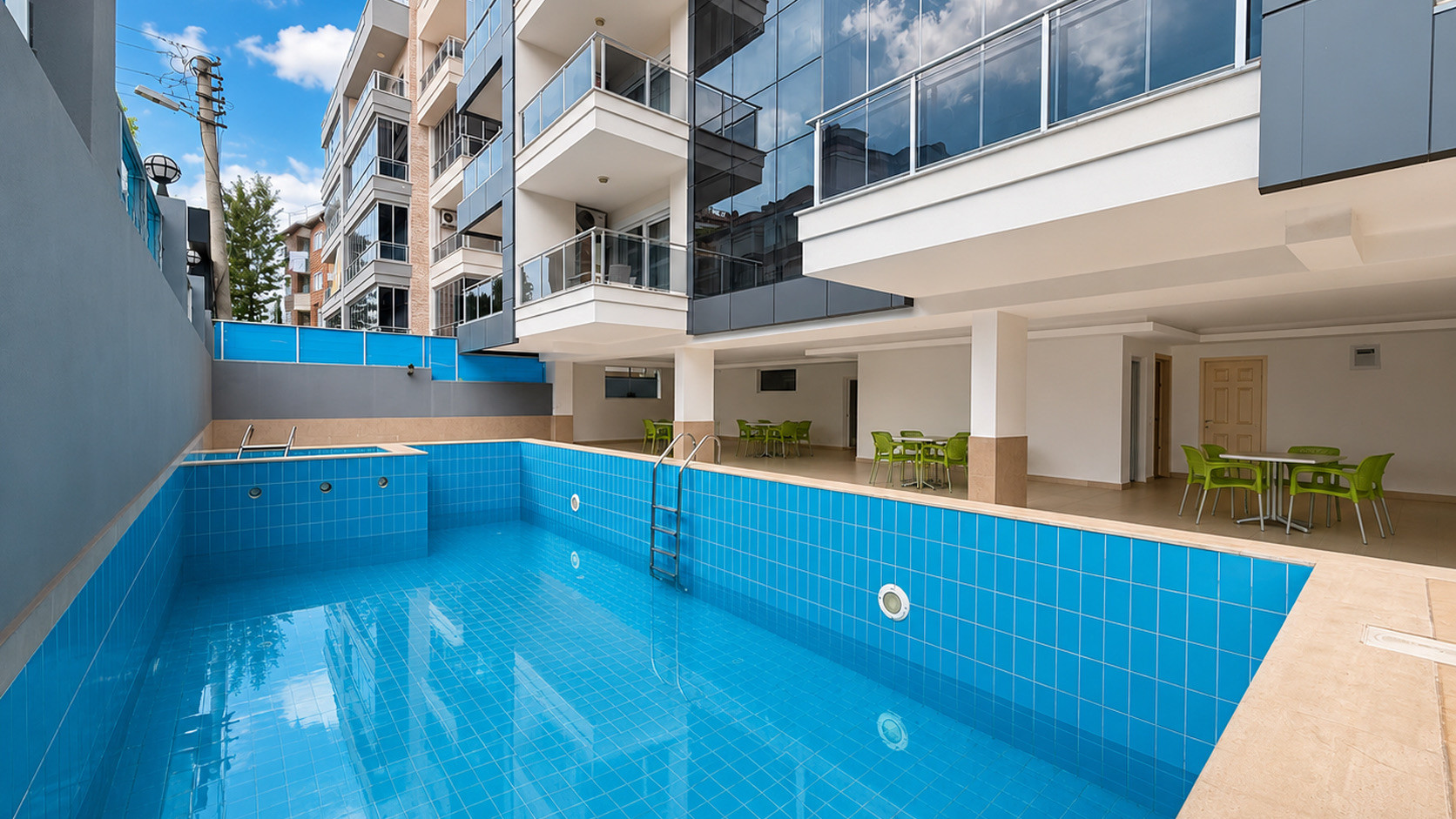 Меблированная квартира 1+1 в районе Клеопатра, 350 м до пляжа - Фото 2