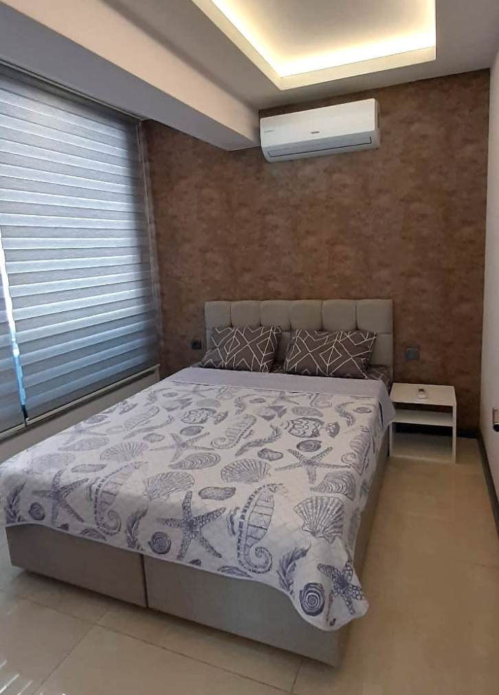 Меблированная квартира 1+1 в центре Аланьи, 200 м до пляжа - Фото 10